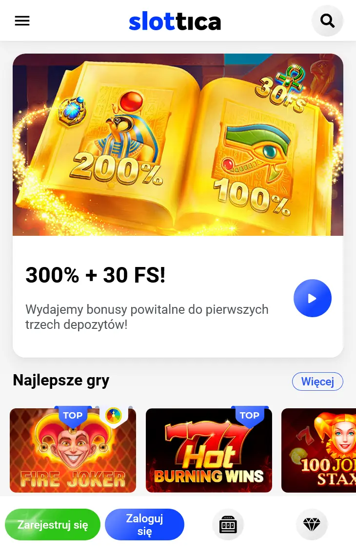 slottica casino promocje