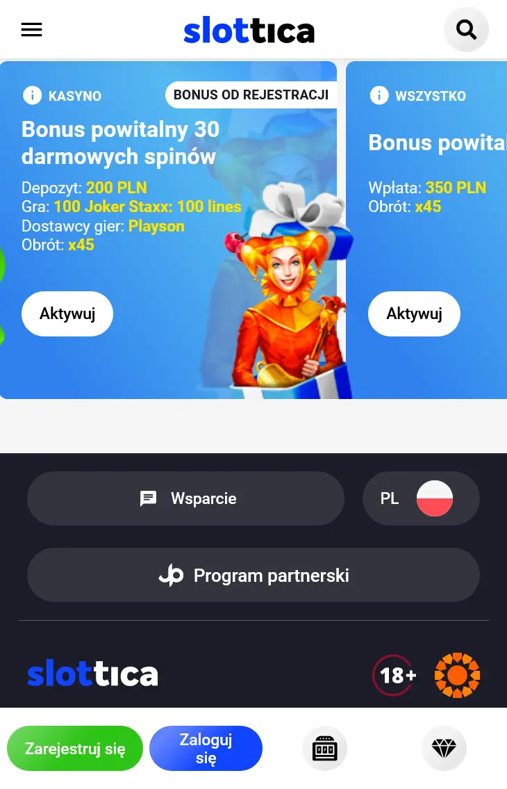 slottica kasyno